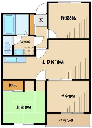 パルナスＧの物件間取画像